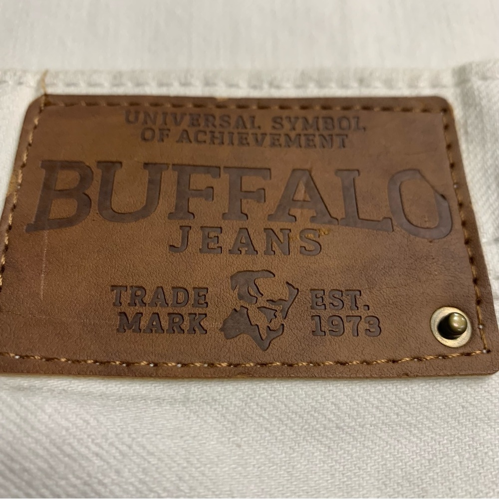 Buffalo Jeans White 38X30 Slim Boot NWT Retro - Picture 4 of 9